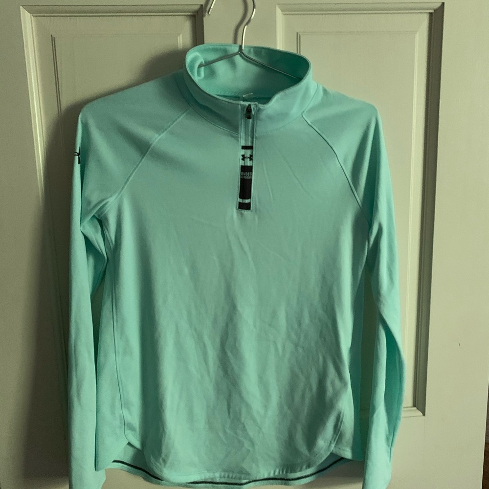 under armour long sleeve zip up!